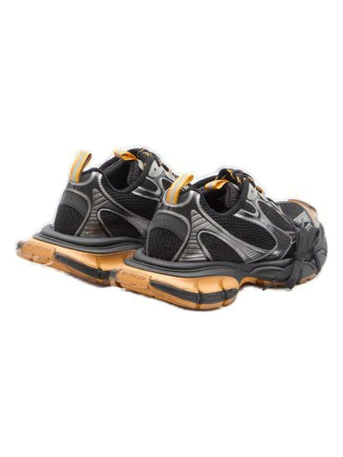 3XL BLACK/ORANGE/GREY MESH AND POLYURETHANE TRAINER