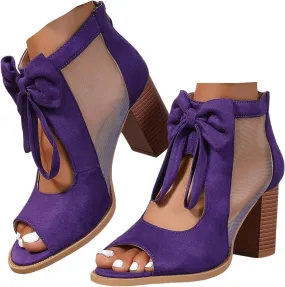 Chunky Heels For Women Wedding Low Heels Classic Open Toe Ankle Strap Block Heel Holiday Party Dress Pumps Shoes 2025