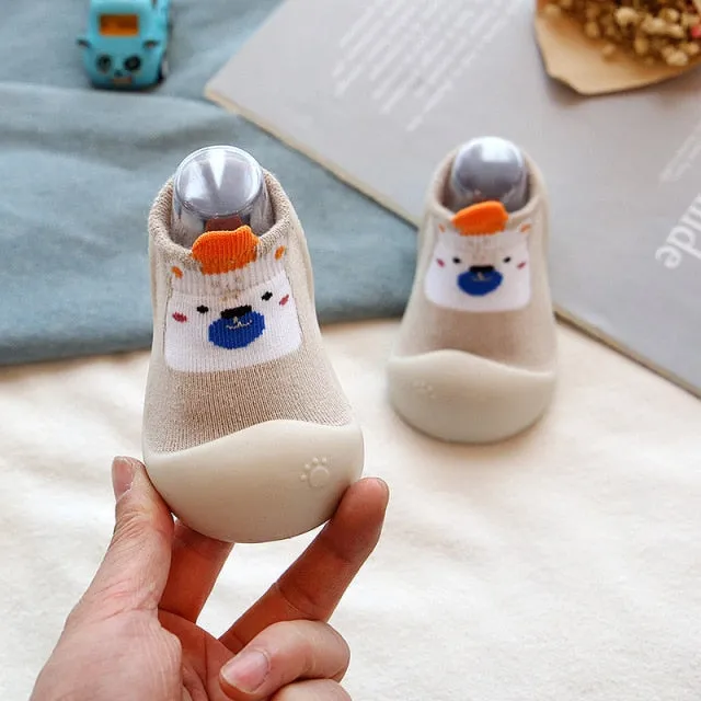 Deborah – Kids' Panda Design Sock Shoes – Soft Sole Non-Slip Footwear for Toddlers