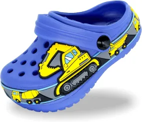 FolHaoth Toddlers Cute Cartoon Excavator Racecar Pattern Boys Girls Clogs Slip On Lightweight Breathable Kids Sandals Non Slip Indoor Outdoor Beach Pool Shower Slippers Shoes FolHaoth Toddlers Cute Cartoon Excavator Racecar Pattern Boys Girls Clogs Slip On Lightweight Breathable Kids Sandals Non Slip Indoor Outdoor Beach Pool Shower Slippers Shoes