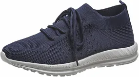 Ladmiple Walking Shoes Women Slip On Lightweight Sneakers Tennis Shoes Comfortable Workout Gym Running Athletic Shoes