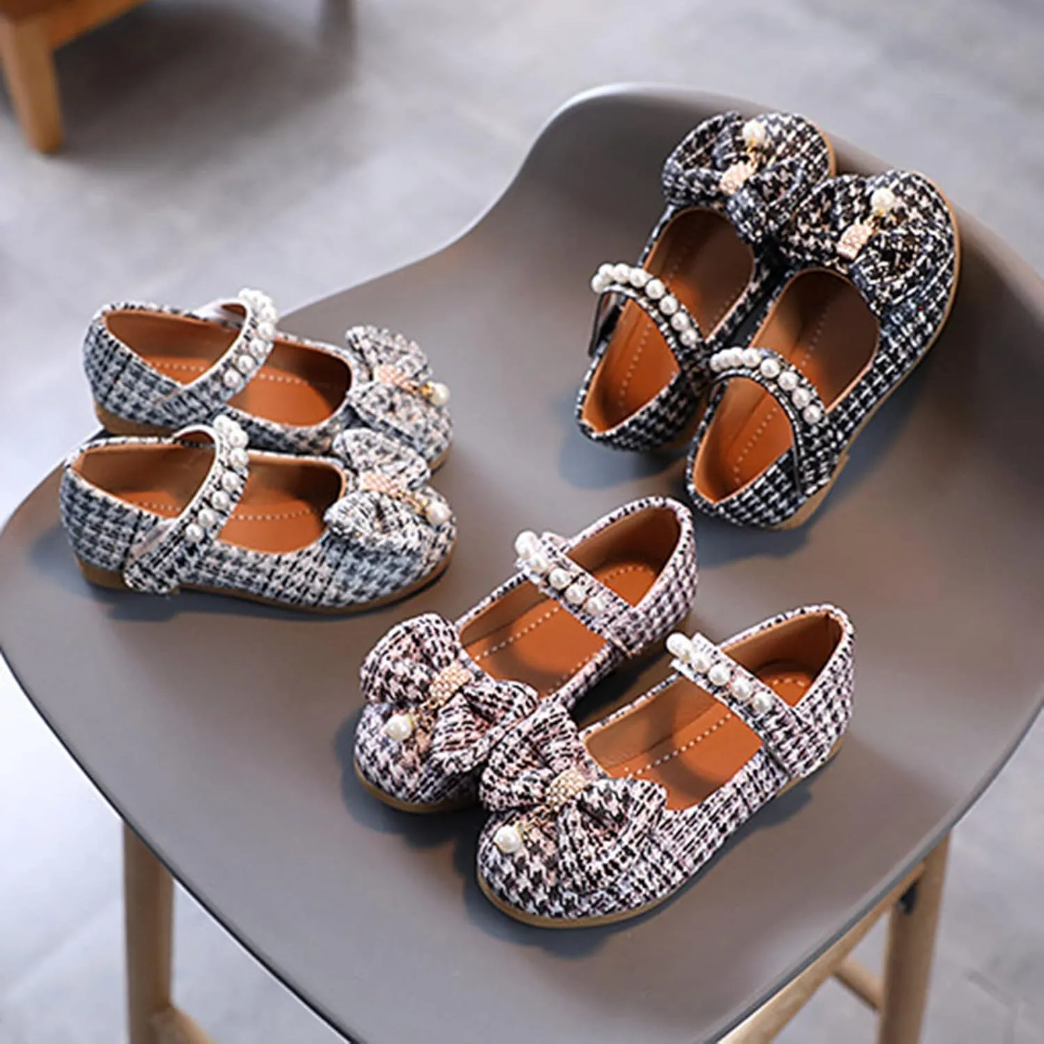 Little Girl Sneakers Size 8 Girls Princess Shoes Sandal Flower Bow Tie Shoes Shoes for Toddler Girls Led