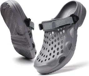 Men's Slip On Clogs Summer Non Slip Garden Shoes Lightweight Soft Clogs Mules Garden Kitchen Outdoor Beach Yard Pool Shower Classic Sandals Slippers