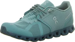 On Running Mens Cloud Monochrome Textile Synthetic Sea Trainers 8.5 US