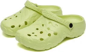 SECHRITE Clogs for Men Rubber Garden Shoes Lightweight Clogs for Men Slip On Mules for Summer - River Edge