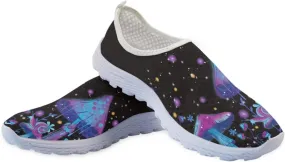 Sloth Women Trainers Flats Shoes, Athletic Footwear Sneakers Driving Loafers, Running Trainers Beach Walking Shoes
