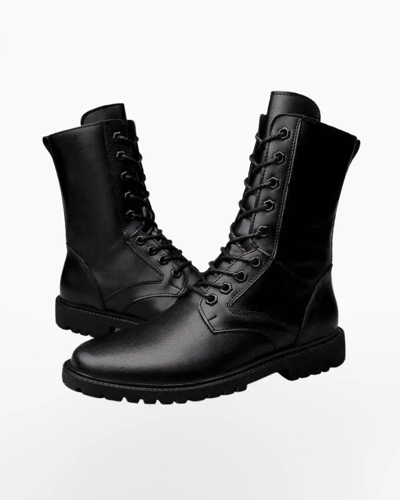 Techwear Tactical Leather Boots