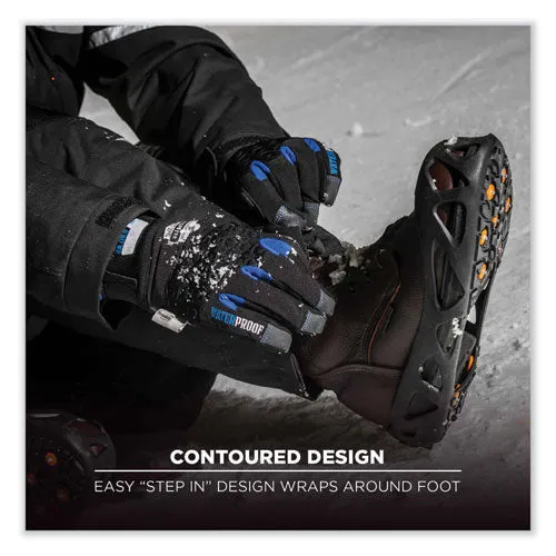 Trex 6304 One-piece Step-in Full Coverage Ice Cleats, Large, Black, Pair, Ships In 1-3 Business Days