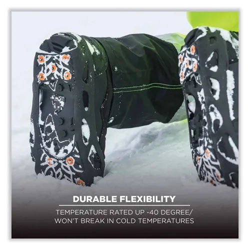 Trex 6304 One-piece Step-in Full Coverage Ice Cleats, Large, Black, Pair, Ships In 1-3 Business Days