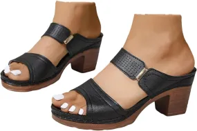 Women'S Platform Chunky Block Heels Sexy Open Toe High Heel Sandals Casual Thick Heel Lightweight Breathable Stylish Shoe Beach Vacation Outdoor Comfortable Sandals Women'S Platform Chunky Block Heels Sexy Open Toe High Heel Sandals Casual Thick Heel Lightweight Breathable Stylish Shoe Beach Vacation Outdoor Comfortable Sandals