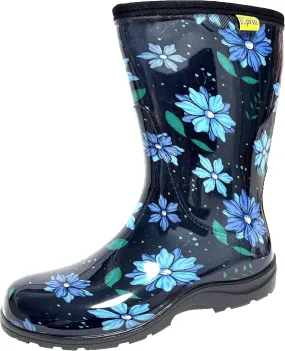 Women's Rain Boots Waterproof Mid Calf Rubber Garden Boots for Women Outdoor Mud Work with Comfort Insole Women's Rain Boots Waterproof Mid Calf Rubber Garden Boots for Women Outdoor Mud Work with Comfort Insole