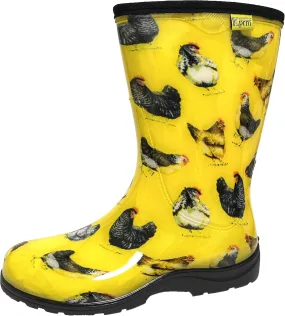 Women's Rain Boots Waterproof Mid Calf Rubber Garden Boots for Women Outdoor Mud Work with Comfort Insole Women's Rain Boots Waterproof Mid Calf Rubber Garden Boots for Women Outdoor Mud Work with Comfort Insole