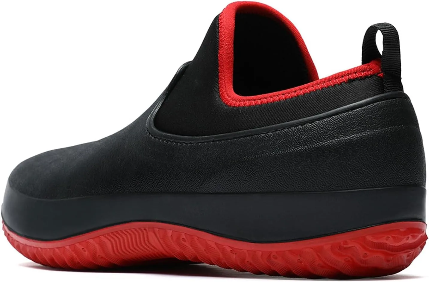 Wygwlg Men Work Chef Shoes Large Size Non-Slip Casual Loafers Waterproof and Oilproof Flat Shoes Restaurant Shoes Outdoor Rain Boots